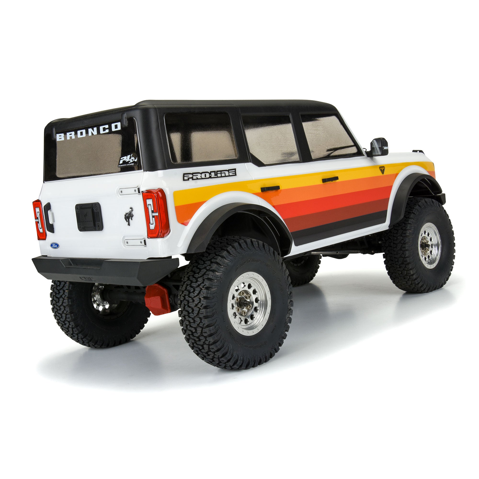 1/10 2021 Ford Bronco Clear Body Set 12.3" Wheelbase: Crawle