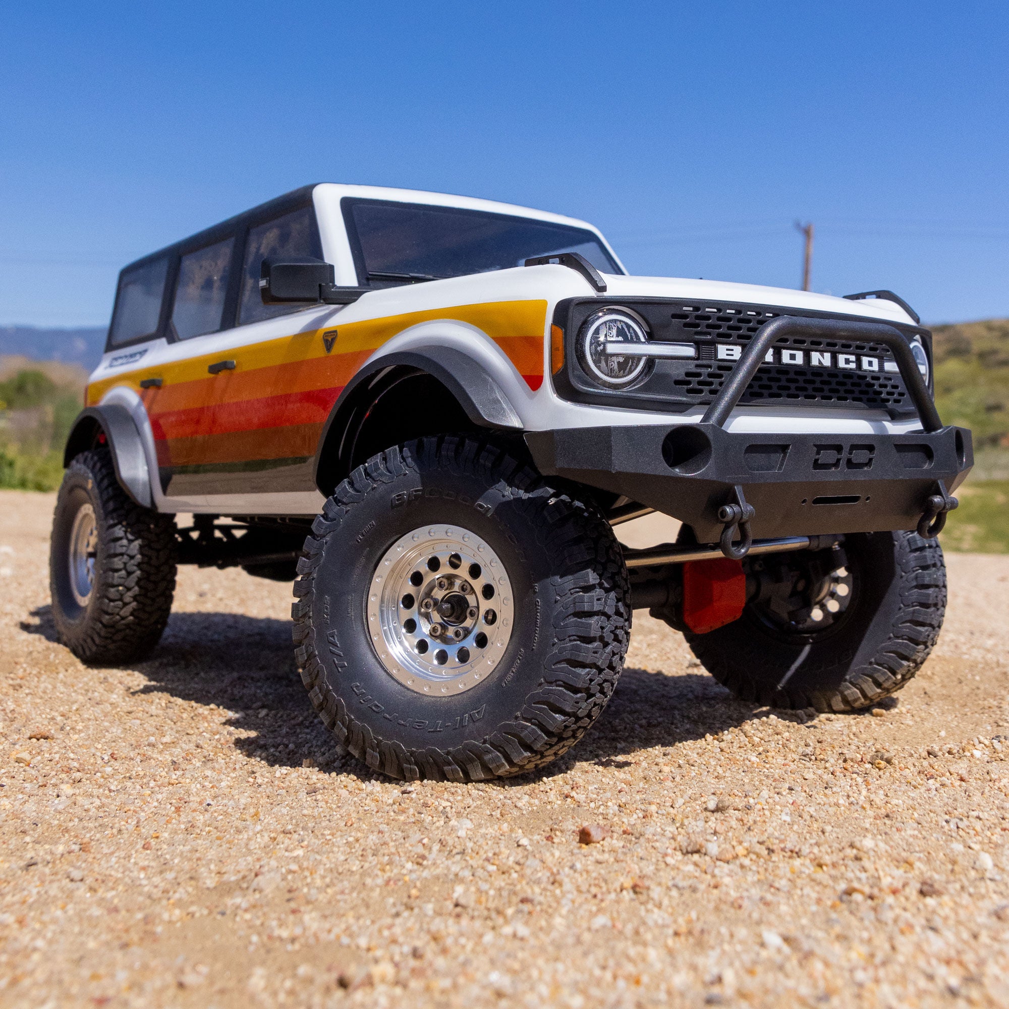 1/10 2021 Ford Bronco Clear Body Set 12.3" Wheelbase: Crawle