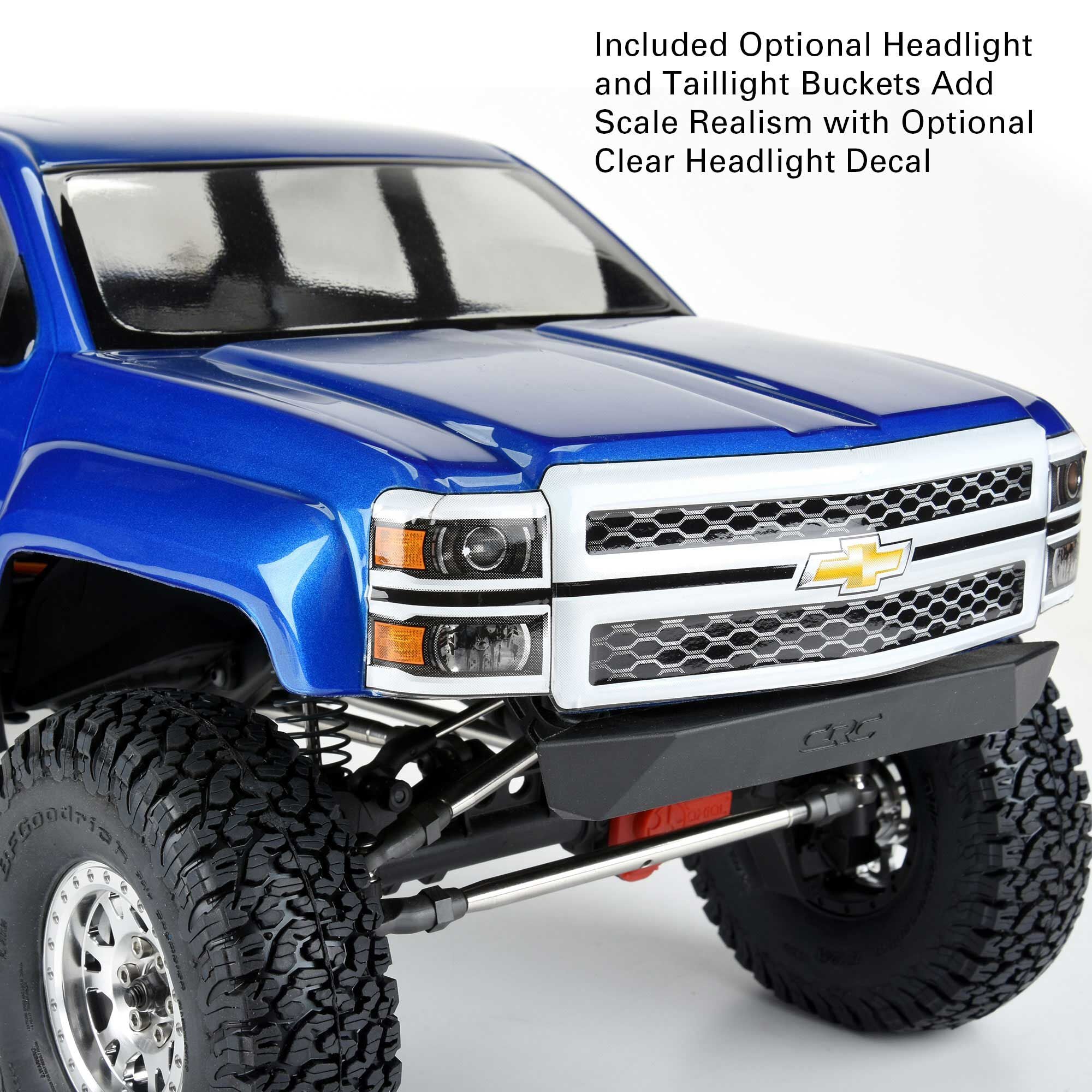 1/10 2015 Chevrolet Silverado Clear Body 13.9" WB