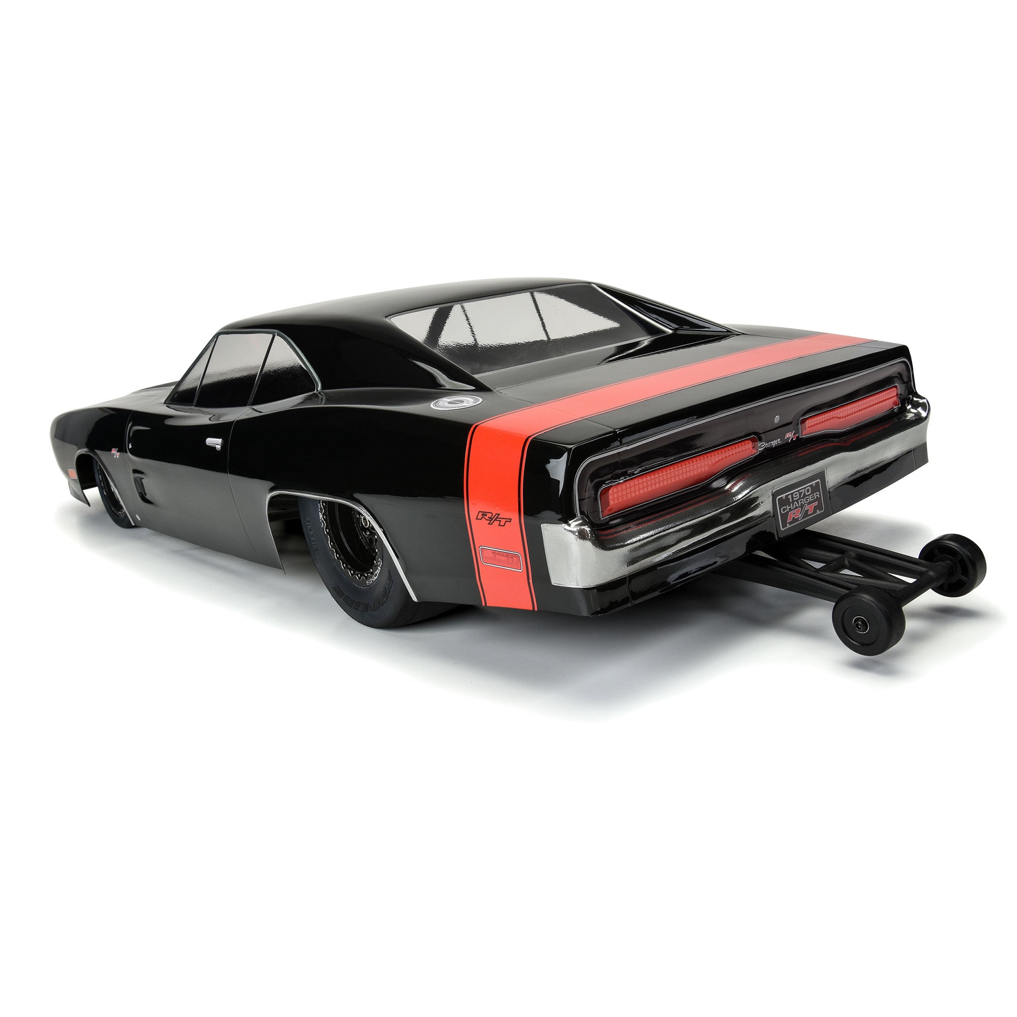 1/10 1970 Dodge Charger Clear Body: Drag Car