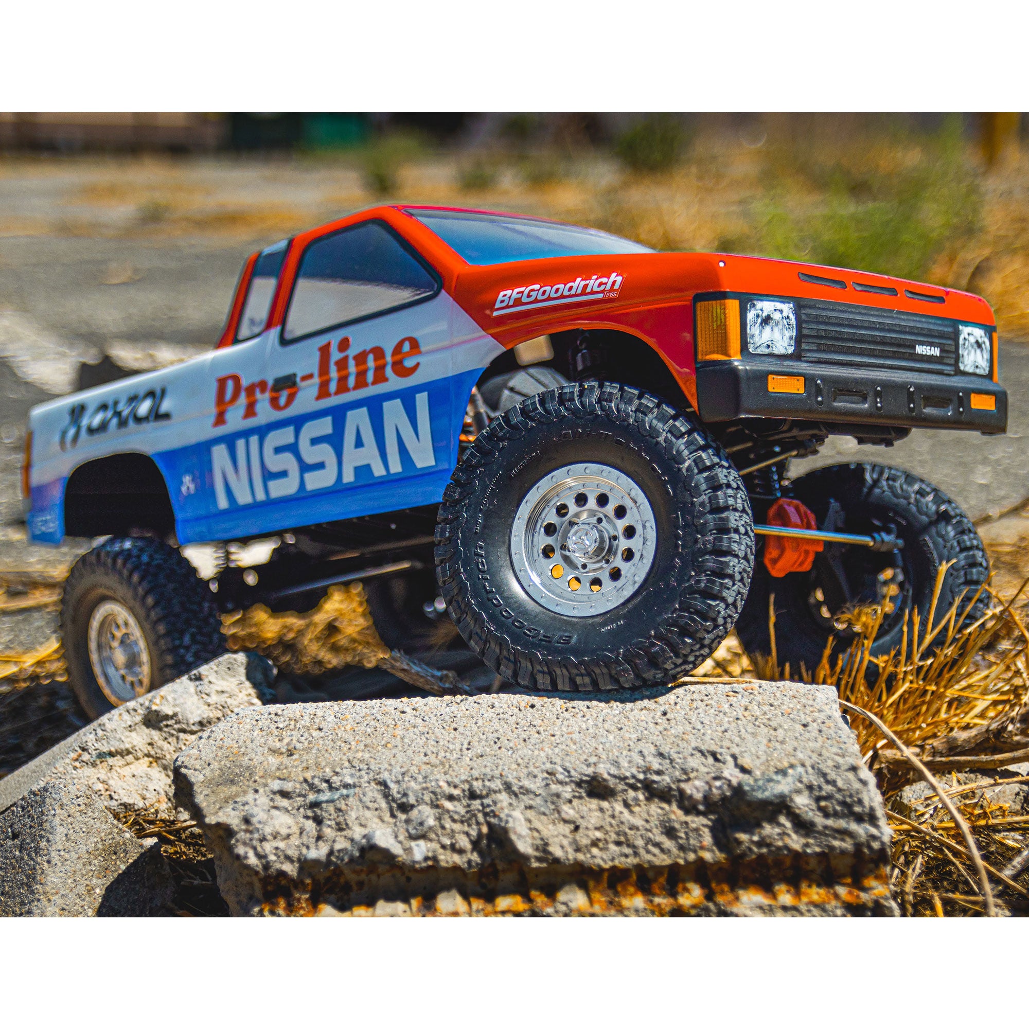 1/10 1987 Nissan Hardbody D21 Clear Body 12.3" (313mm) WB Cr