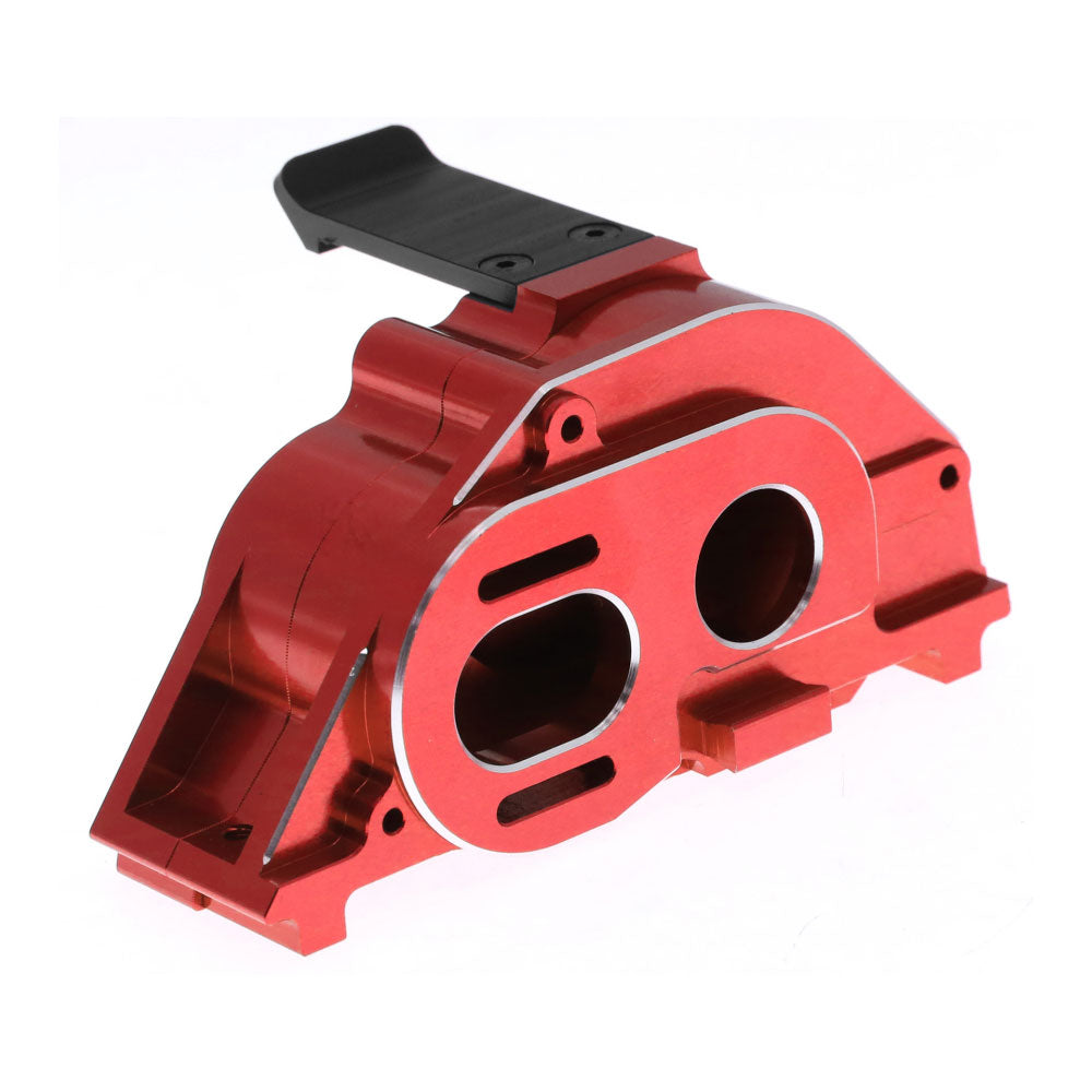 Motor Mount & Gearbox Case, Red Aluminum, 4S