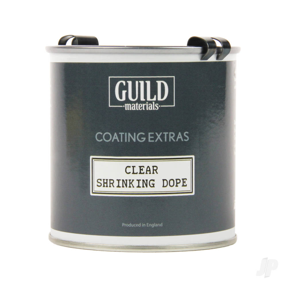 Guild Lane Clear Shrinking Dope (125ml Tin) GLDCEX1000125 - Glues & Adhesives