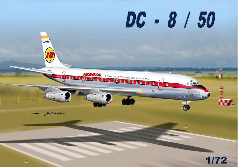 Mach 2 Douglas DC-8-50 'Iberia'- GP110IBA