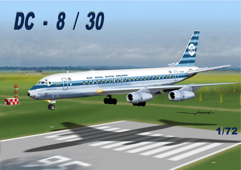 Mach 2 Douglas DC-8-30 'KLM'- GP110KLM