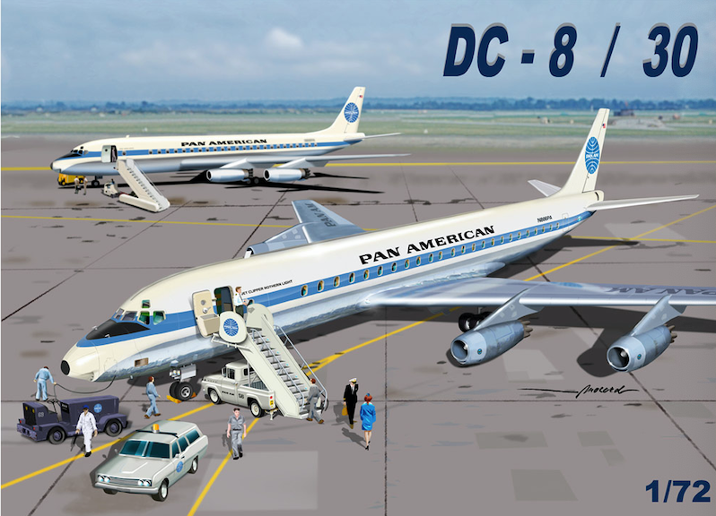 Mach 2 Douglas DC-8-30 'Pan - GP110PAA