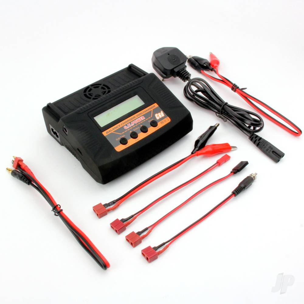 GT Power C6D 50W AC/DC 6A Charger (UK) GTP0006 2