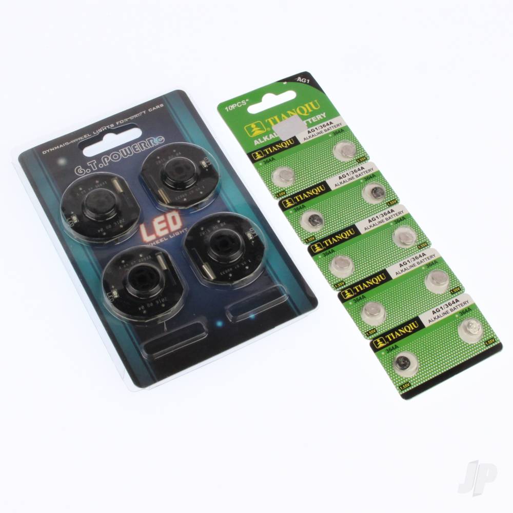 GT Power Red Wheel LED Lights GTP0024 1