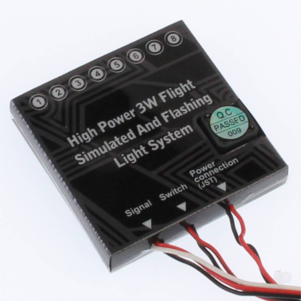 GT Power High Power 3W Flight Simulated And Flashing Light System GTP0087 1