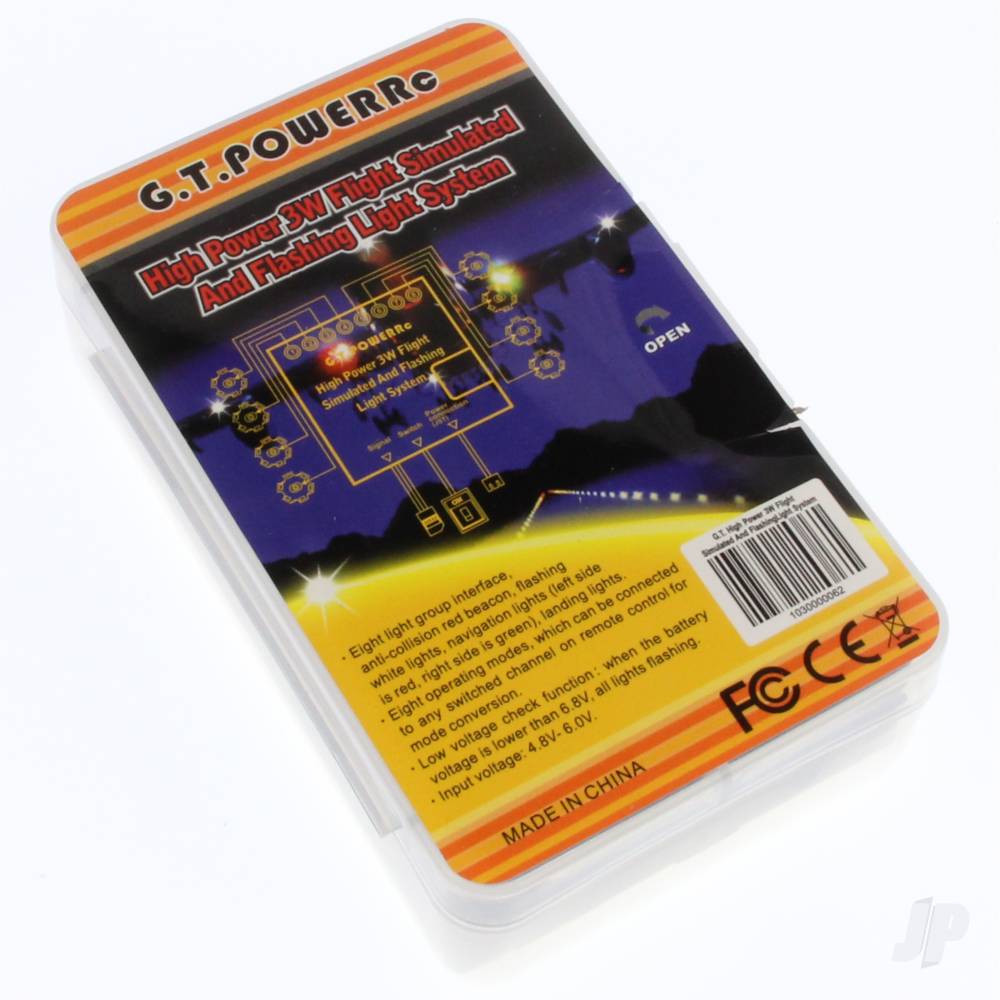 GT Power High Power 3W Flight Simulated And Flashing Light System GTP0087 2