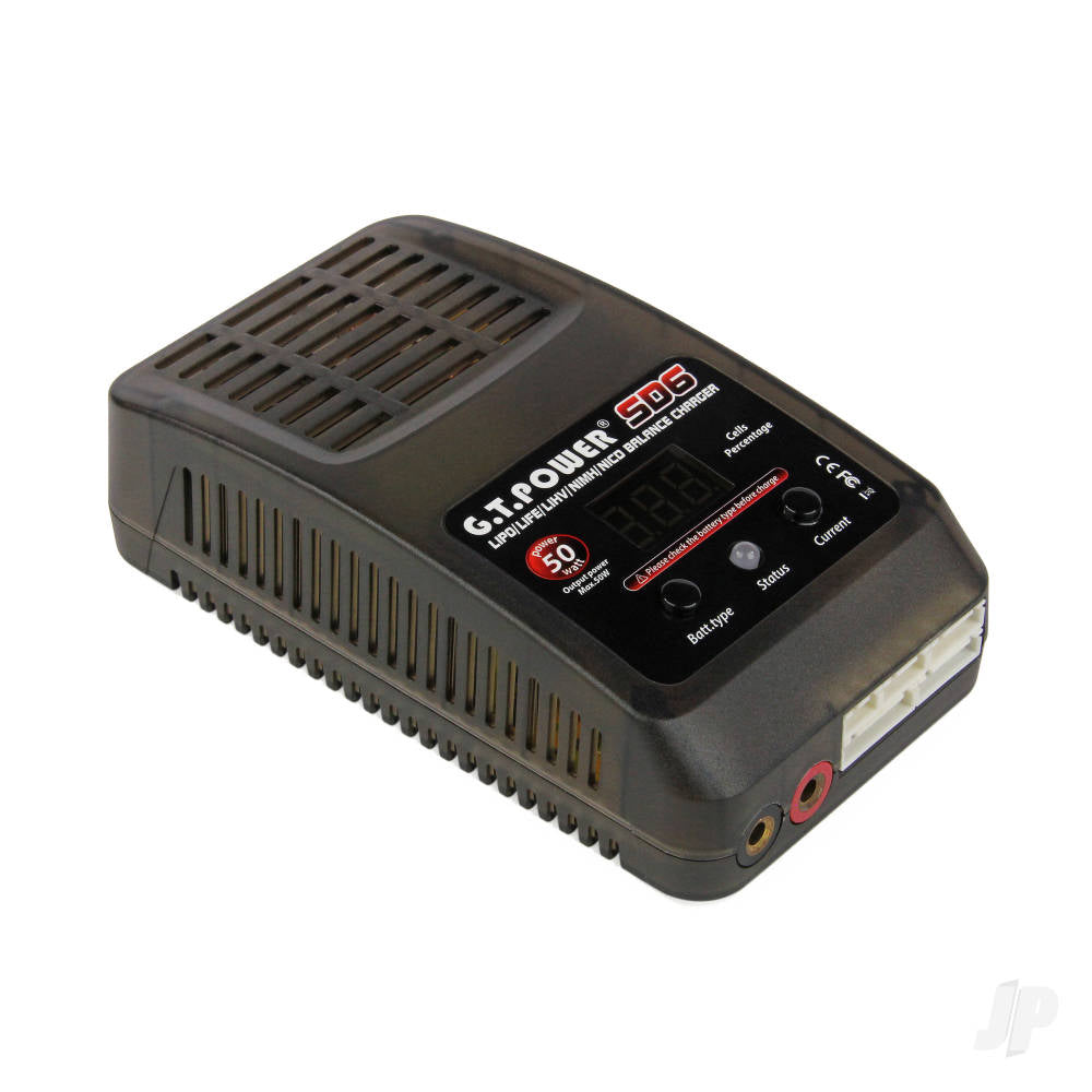 GT Power SD6 50W AC 6A Charger (UK) GTP0145 2
