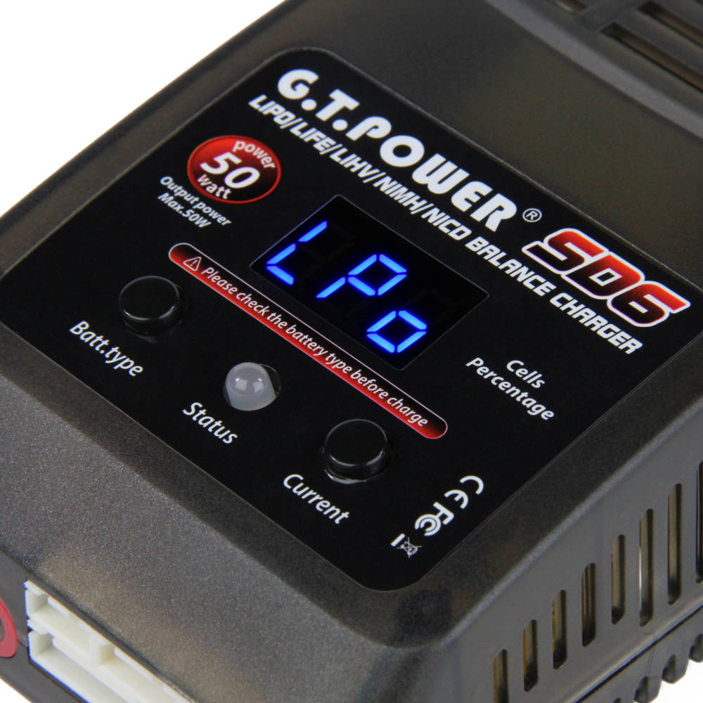 GT Power SD6 50W AC 6A Charger (UK) GTP0145 4