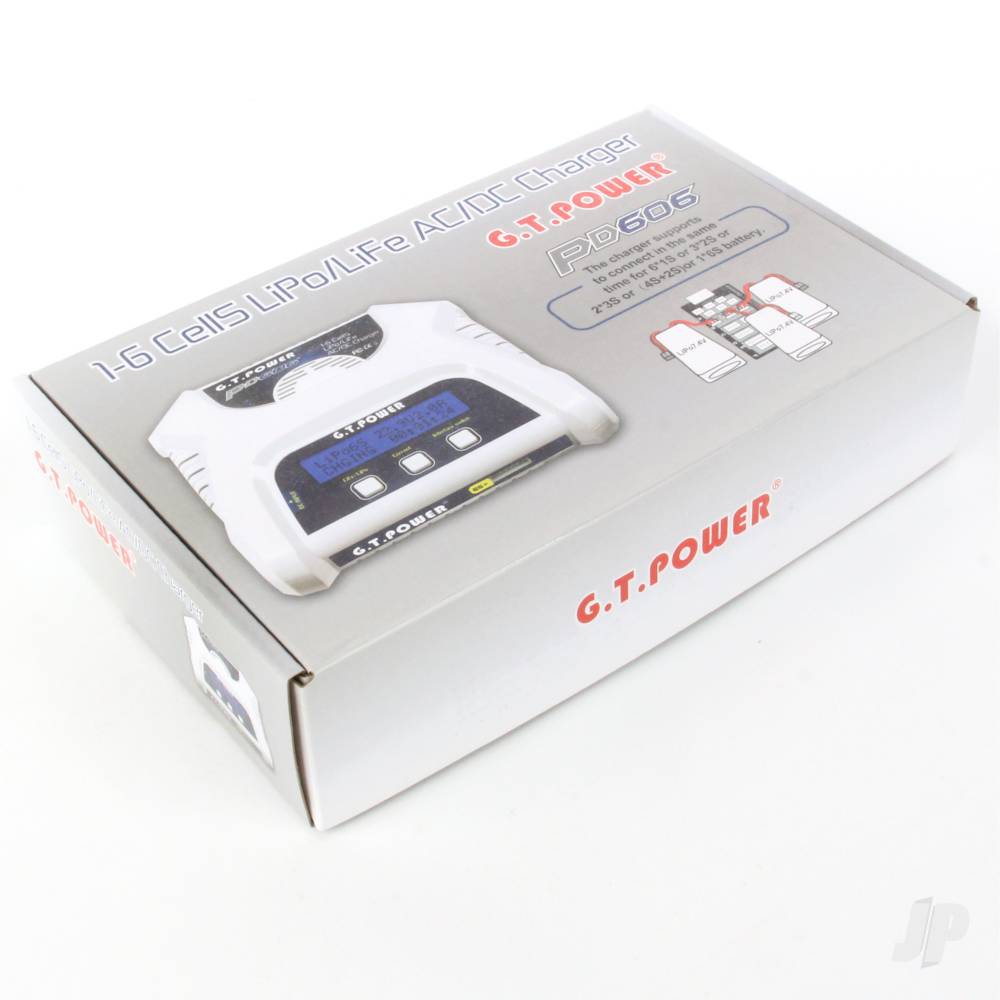 GT Power PD 606 50W AC/DC 6A Charger (UK) GTP0146 7