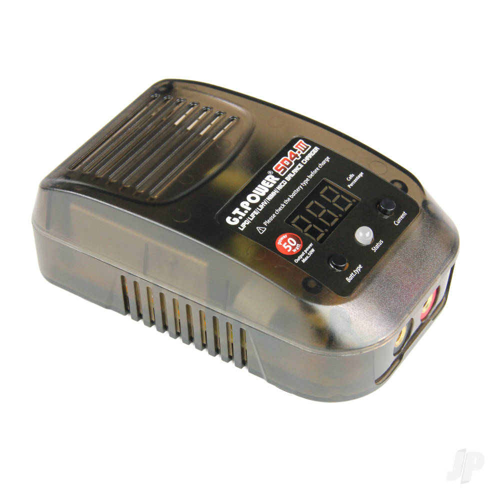 GT Power SD4 III 50W AC 4A Charger (UK) GTP0166 2