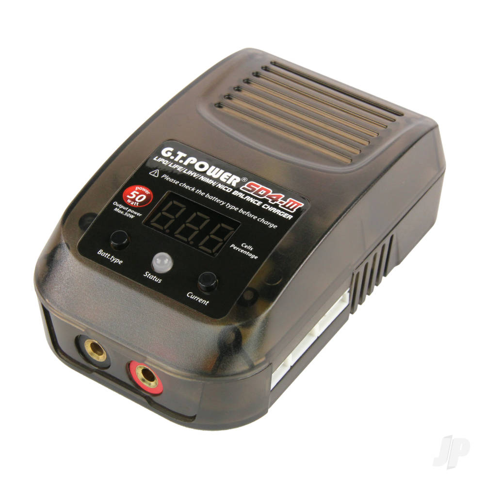 GT Power SD4 III 50W AC 4A Charger (UK) GTP0166 Main