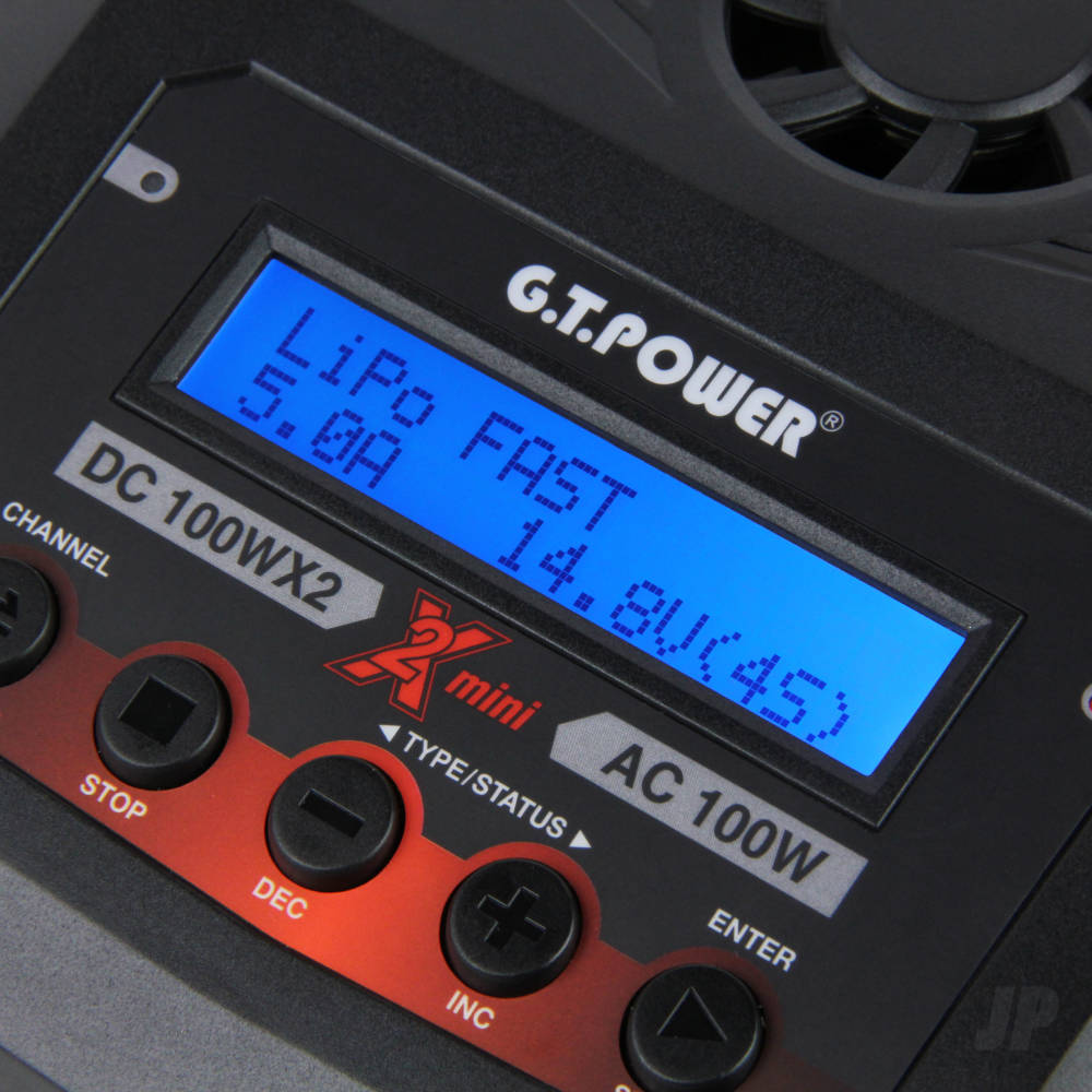 GT Power X2 Mini Charger 100W AC / 100W x2 DC (UK) GTP0171 5