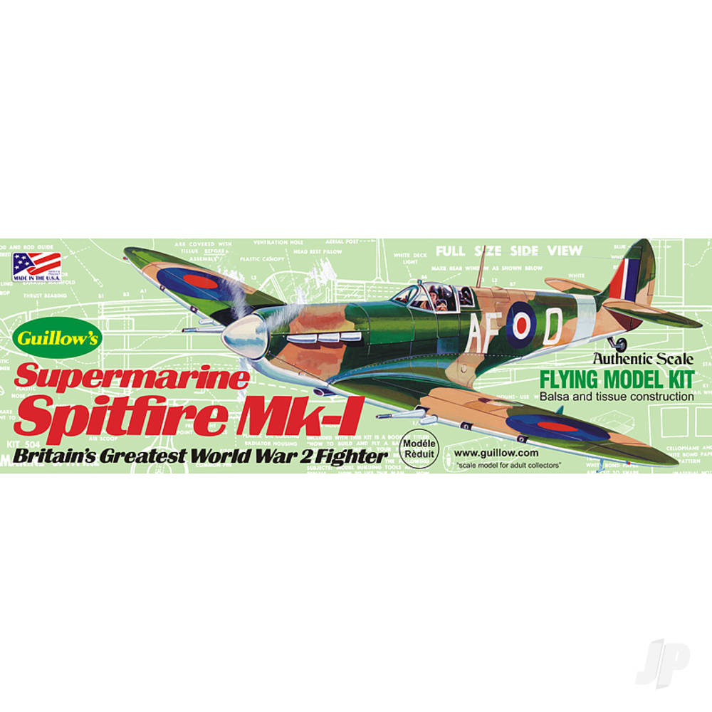 Guillow Spitfire GUI504 Main
