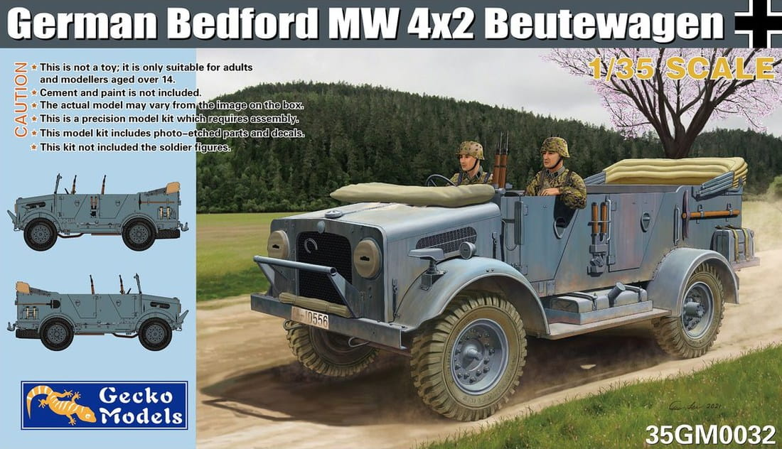 Gecko Models 1/35 German Bedford Mw Beutewagen 35Gm0032