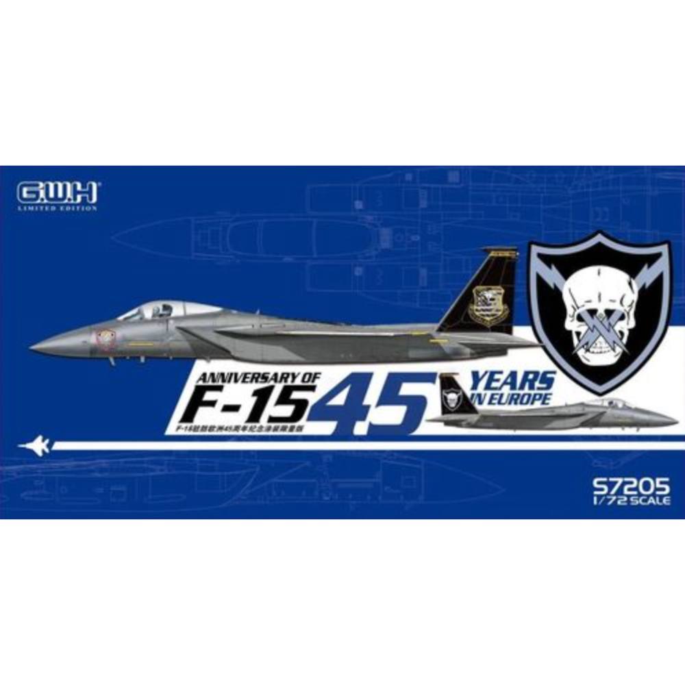 Great Wall Hobby 1/72 F-15C 45 Years In Europe Limited Edition S7205
