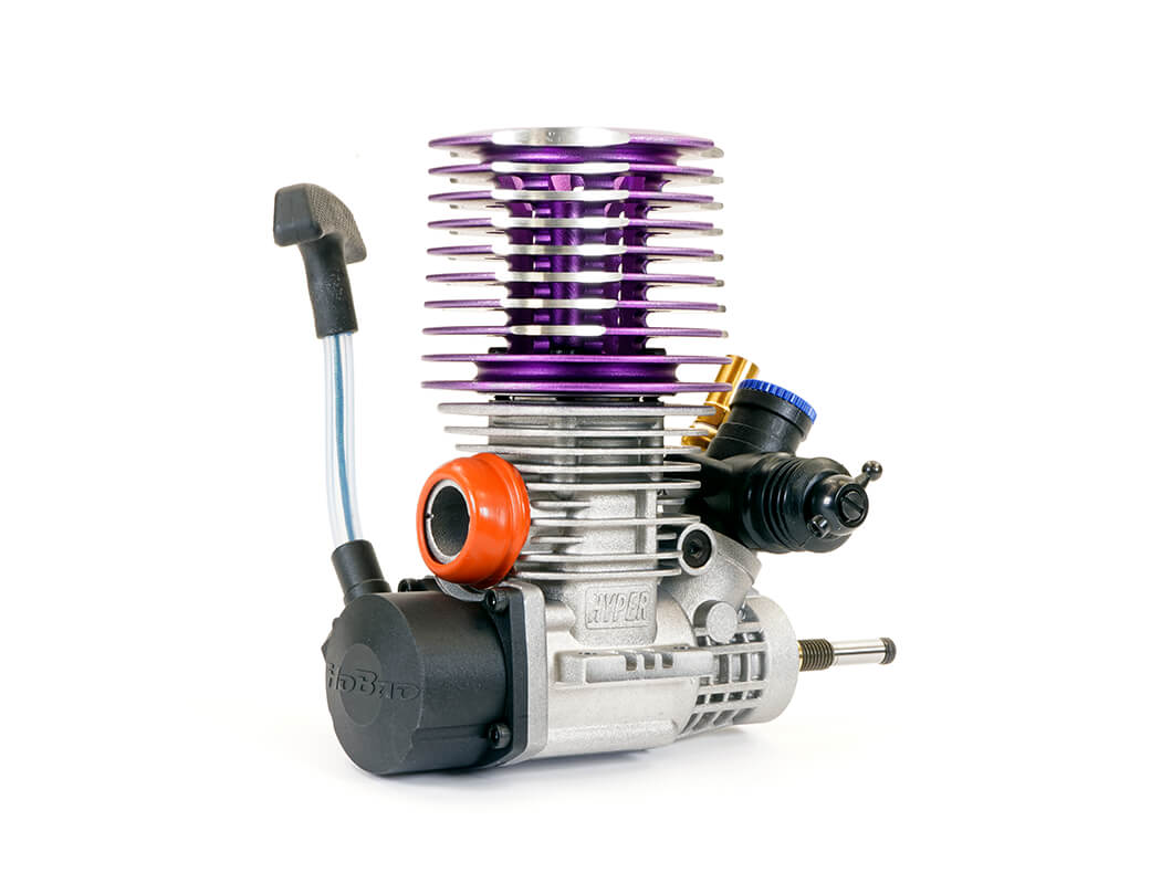 Hobao Hyper .21 3-Port Pull Start Engine (Turbo Plug) - New Cops H2132T2