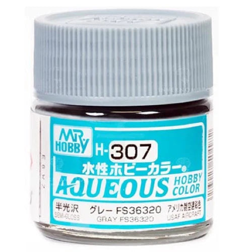 Mr Hobby Aqueous Hobby Color 10ml H-307 Gray FS36320 (US)