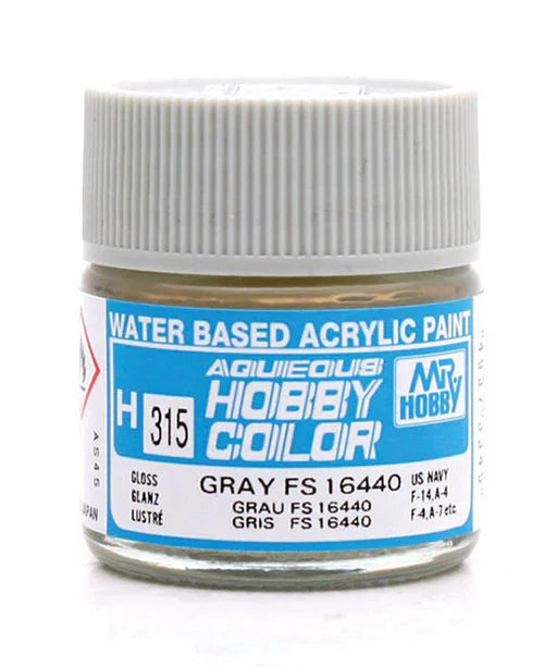 Mr Hobby Aqueous Hobby Color 10ml H-315 Gray FS16440 (US)