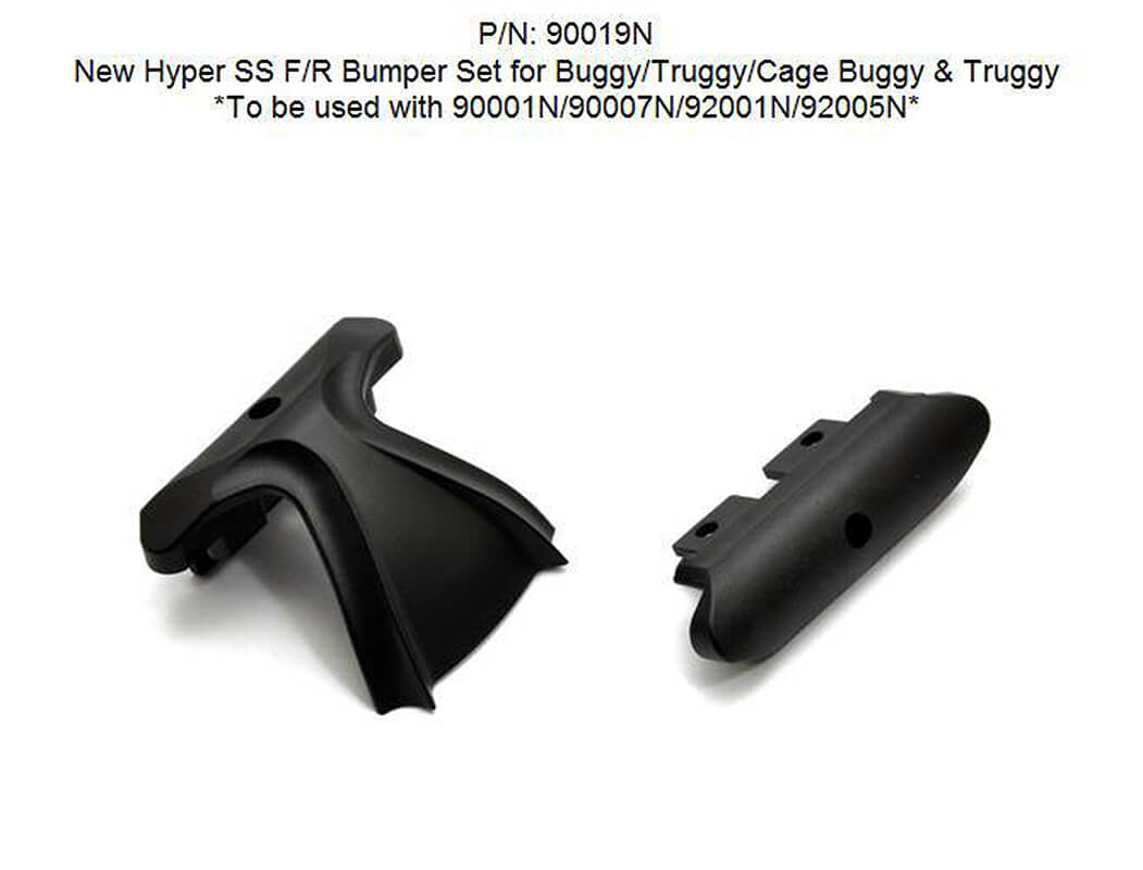 HOBAO HYPER SS / CAGE FRONT / REAR BUMPER SET (NEW) H90019N
