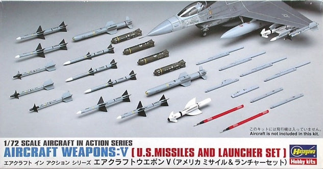 Aircraft Weapons V. U.S.Missiles and launcher set