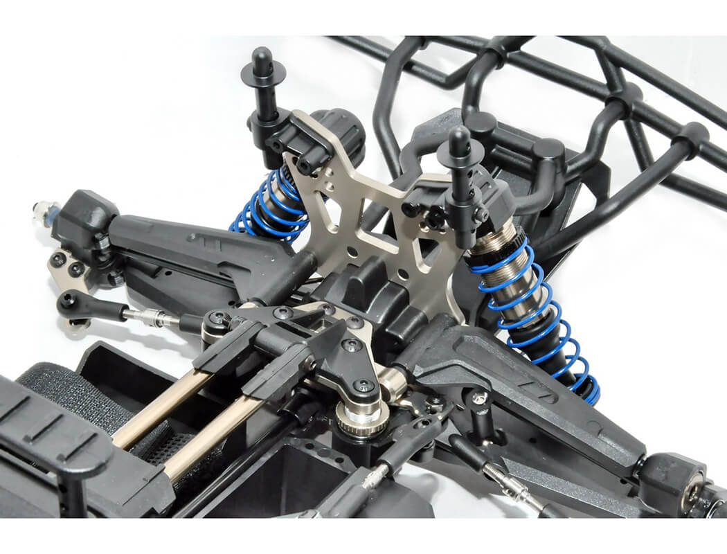 HOBAO HYPER 10SC 2.0 ELECTRIC TRUCK RTR WITH ORANGE/BLACK BODY HB-SC2E-C60BRG