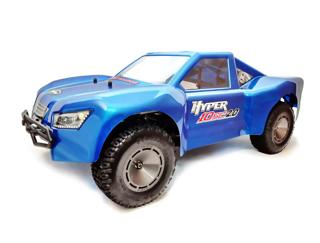 HOBAO HYPER 10SC 2.0 ELECTRIC TRUCK RTR WITH BLUE BODY HB-SC2E-C60BU