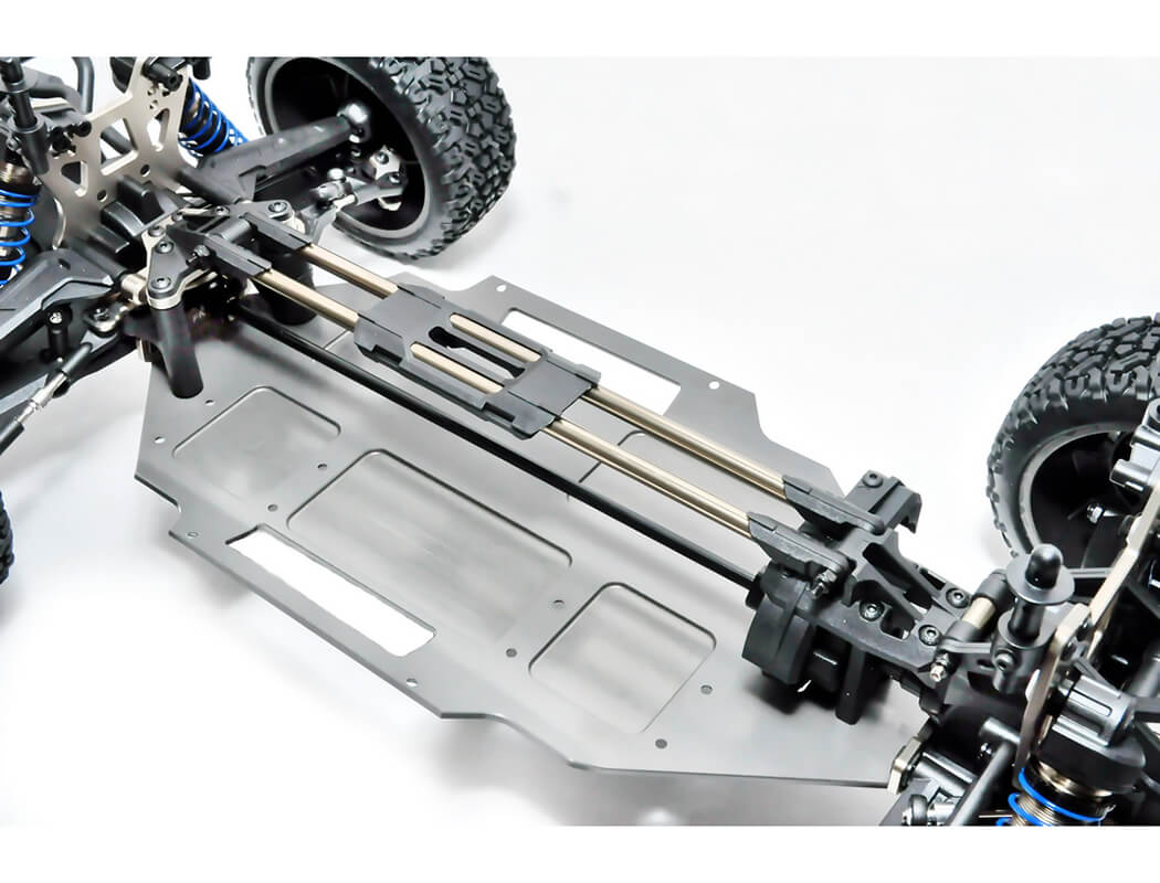 HOBAO HYPER 10SC 2.0 ELECTRIC TRUCK RTR WITH BLUE/WHITE BODY HB-SC2E-C60BUW