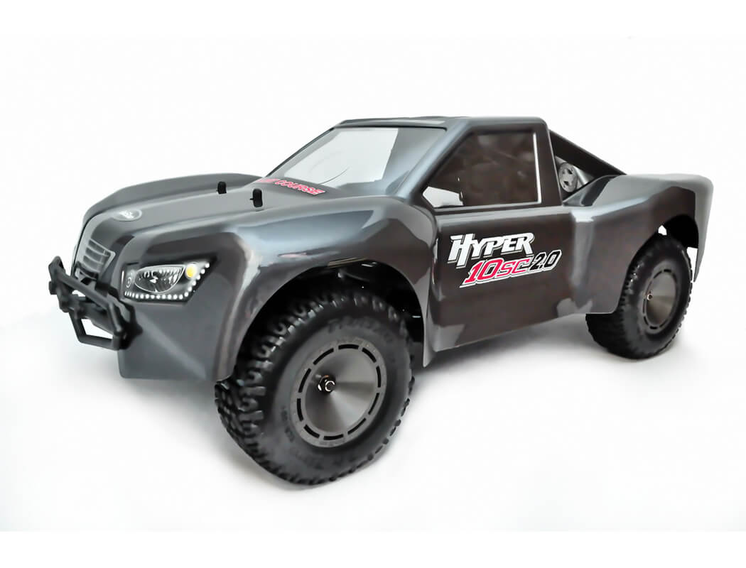 HOBAO HYPER 10SC 2.0 ELECTRIC TRUCK RTR WITH GREY BODY HB-SC2E-C60DG