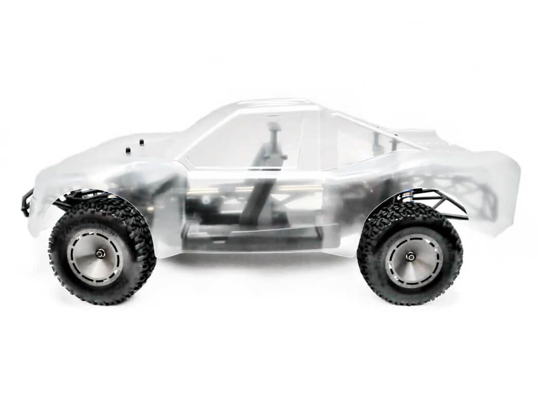 HOBAO HYPER 10SC 2.0 ELECTRIC TRUCK ARR WITH CLEAR BODY HB-SC2E