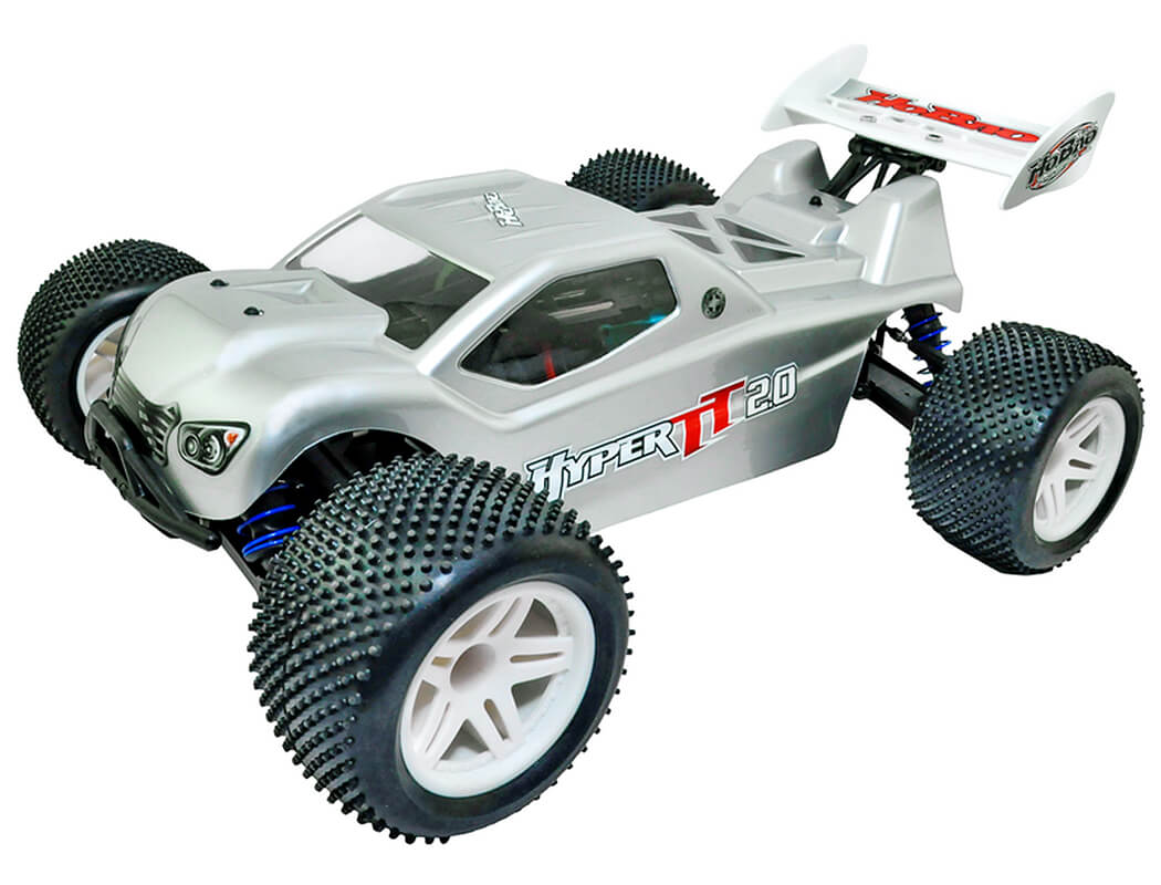 HOBAO TT2.0 PRO TRUGGY TRUCK RTR WITH SILVER BODY HB-TT2E-C60SV