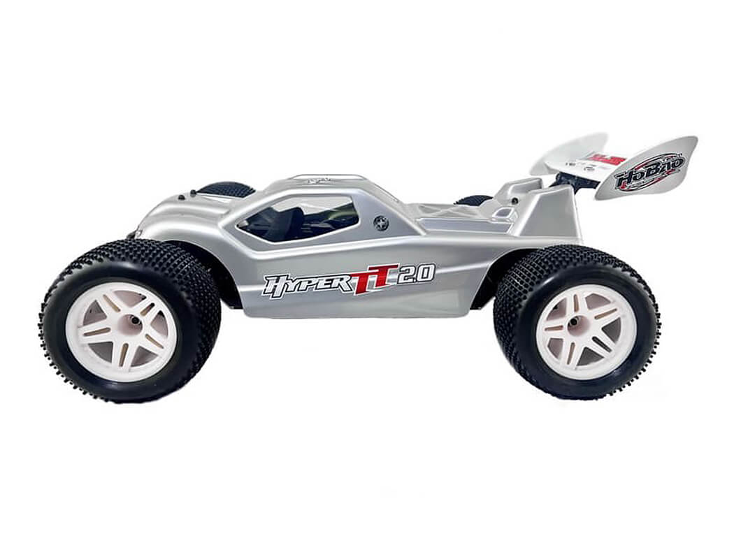 HOBAO TT2.0 PRO TRUGGY TRUCK RTR WITH SILVER BODY HB-TT2E-C60SV