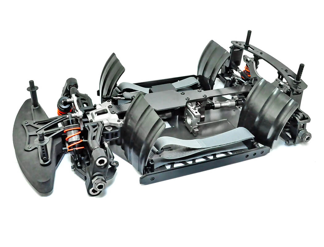 HOBAO EXTREME VTE2 1/8 ON ROAD EP ROLLER 80% PRE-ASSEMBLED HB-VTE2-8