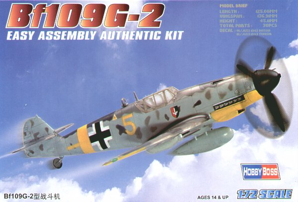Hobbyboss 1:72 - Bf109G-2