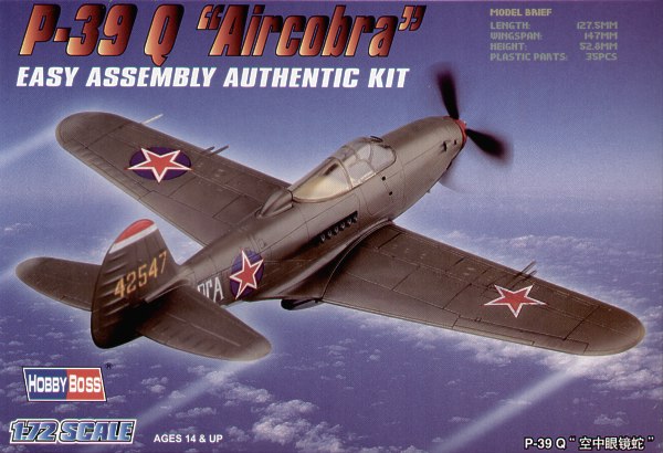 Hobbyboss 1:72 - P-39 Q Airacobra