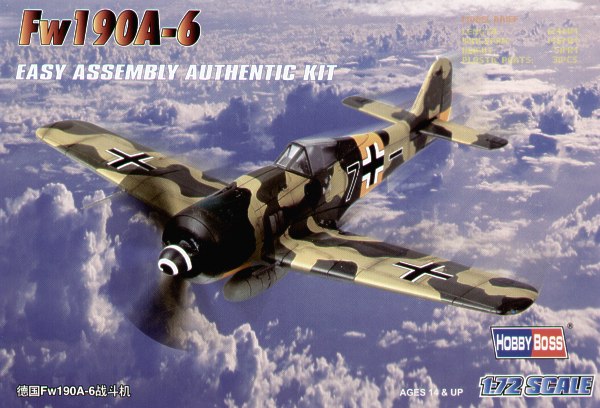 Hobbyboss 1:72 - Fw190 A-6