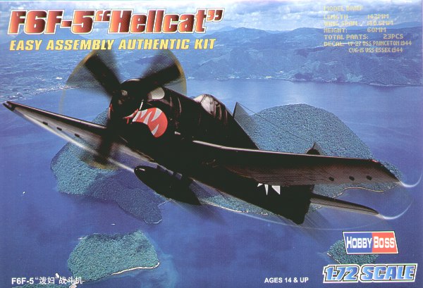 Hobbyboss 1:72 - F6F-5 Hellcat