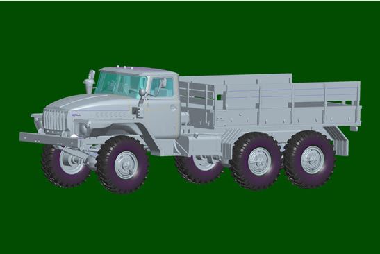Russian URAL-4320 Truck