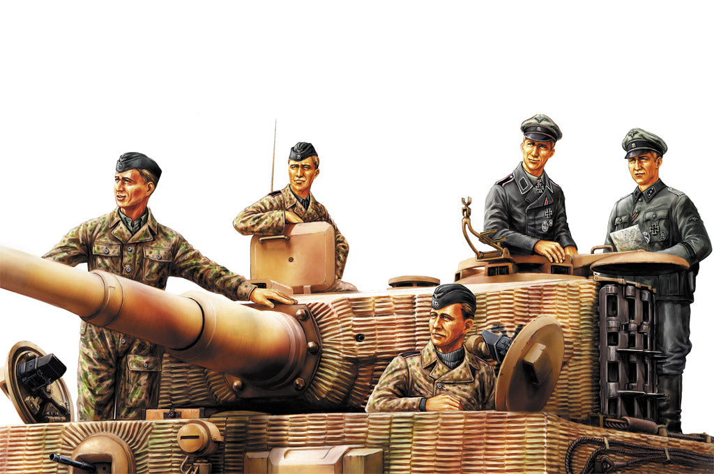 Hobbyboss 1:35 - German Panzer Tank Crew Normandy 1944