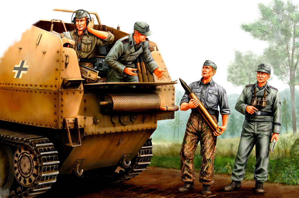 German Self Propelled Gun (SPG) Crew (WWII)