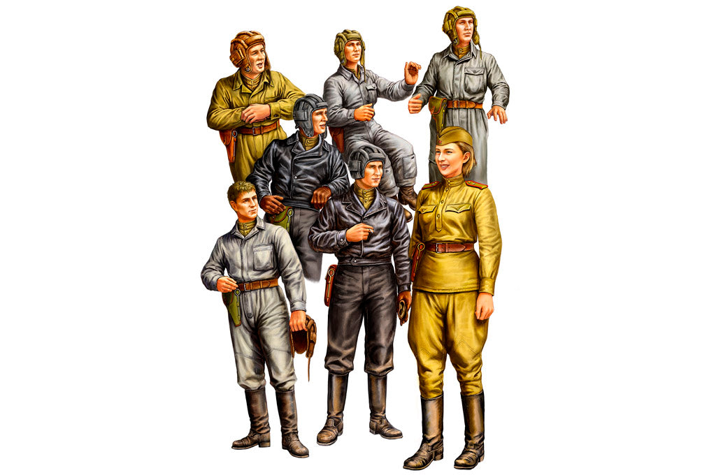 Hobbyboss 1:35 - Russian Tank Crew