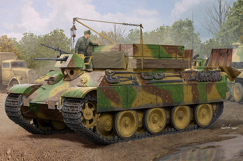 Hobbyboss 1:35 - German Sd.Kfz 179 Bergepanther Ausf.G (Late)
