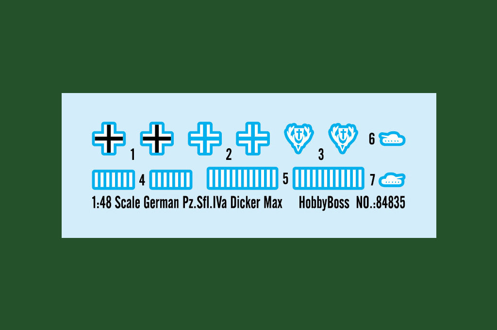 Hobby Boss German Pz Sfl.Iva Dicker Max 1:48 2