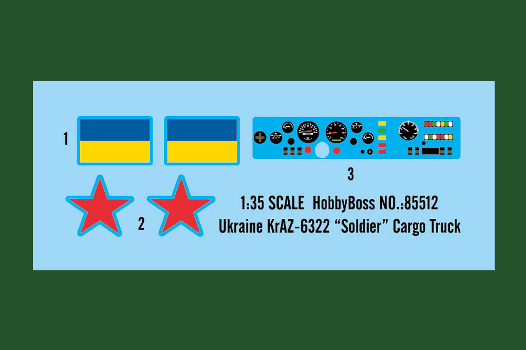 Ukraine KrAZ-6322 Soldier Cargo Truck