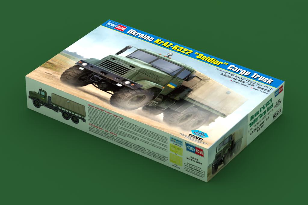 Ukraine KrAZ-6322 Soldier Cargo Truck