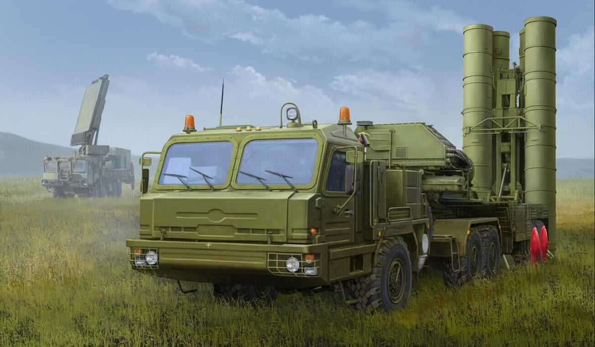Russian BAZ-64022 with 5P85TE2 TEL S-400