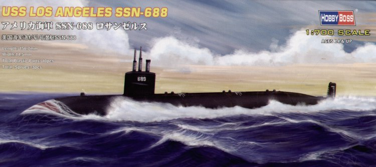 Hobbyboss 1:700 - USS SSN-688 'Los Angeles'